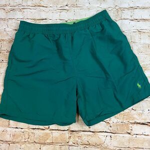 Polo Ralph Lauren Men's Green Swim Trunks sz XL
